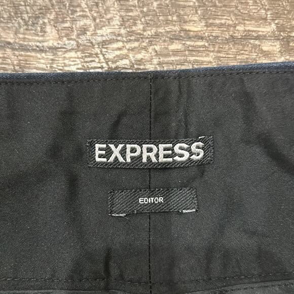 EXPRESS Women's Editor Dress Pants Navy Combo Size 8 - Picture 5 of 7